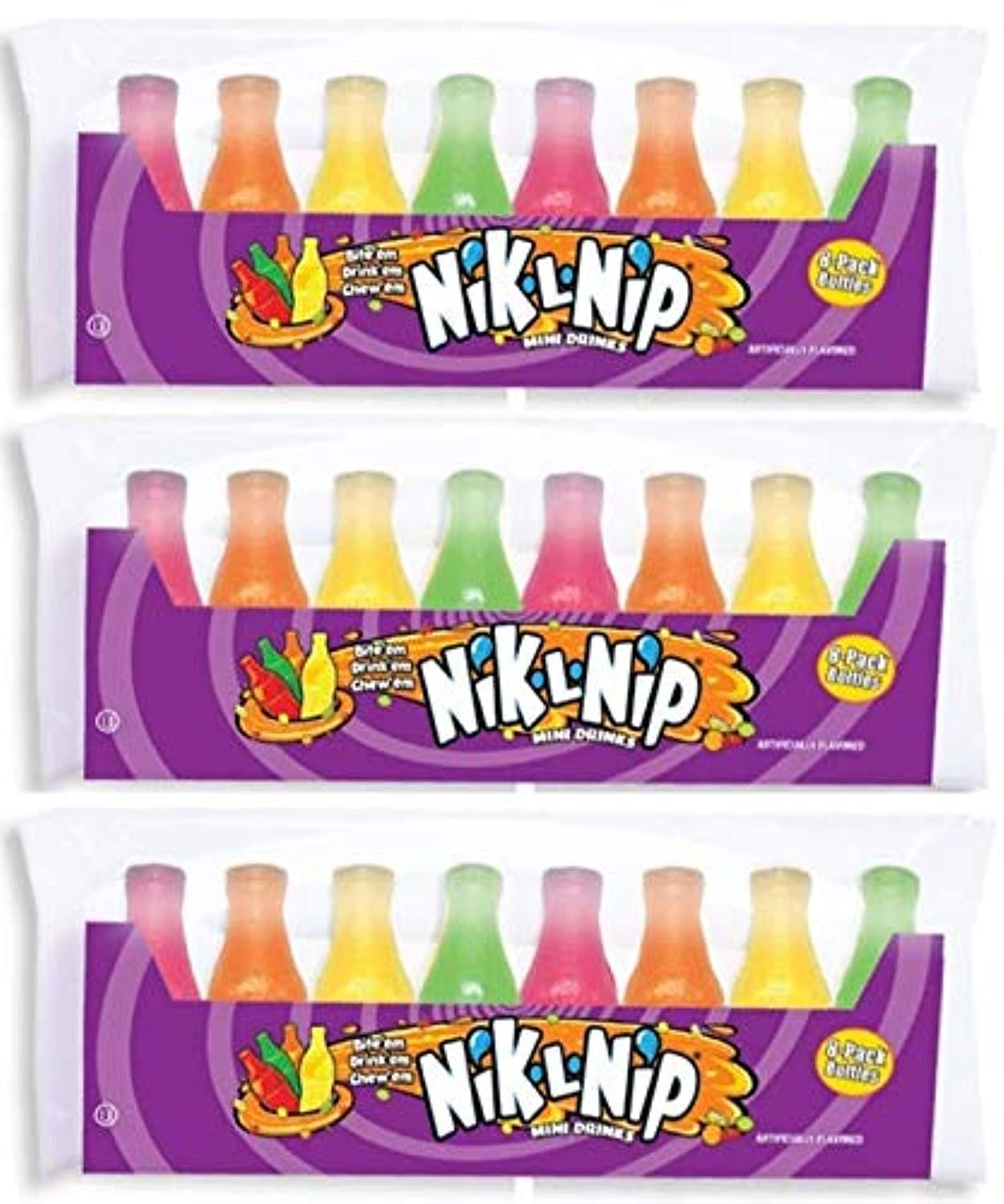 Nik L Nip Wax Bottles 8 Pack x3