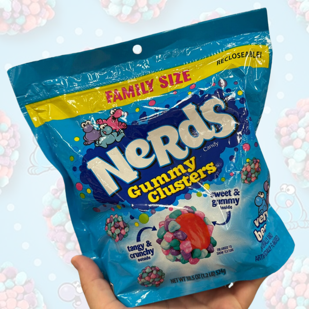 Nerds Very Berry Gummy Clusters 524g Family Size