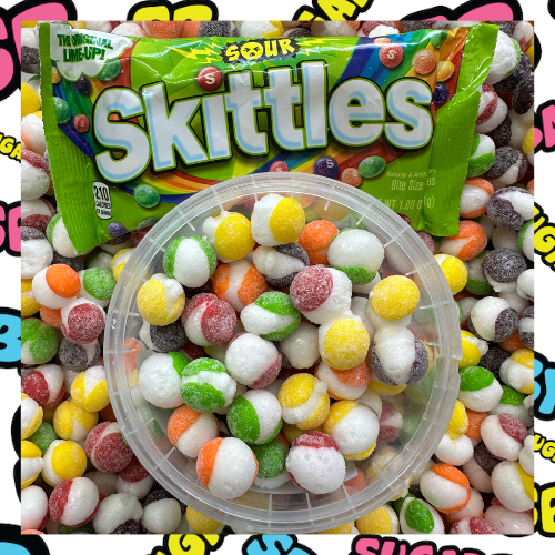Freeze Dried SOUR COATED SKITTLES