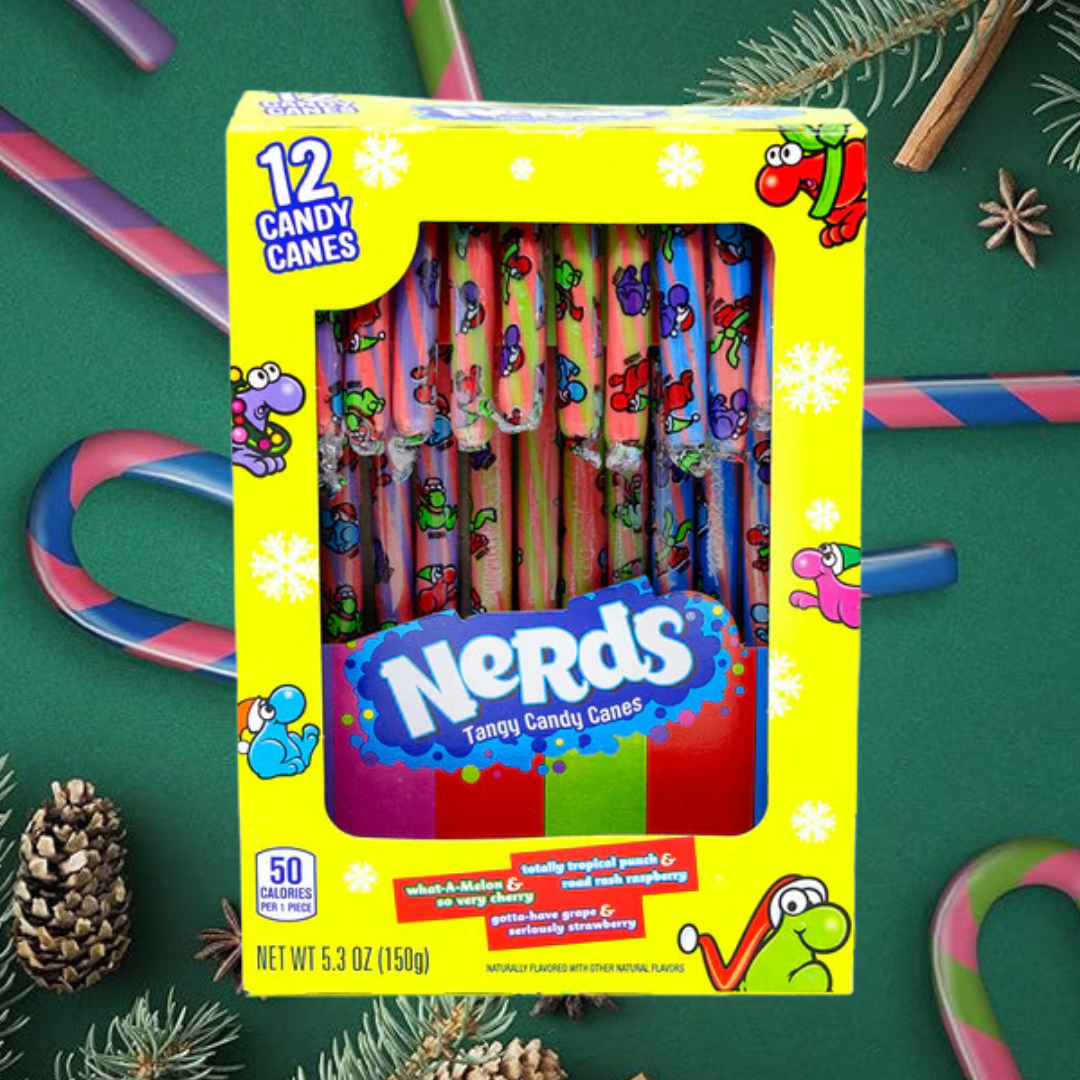 Nerds Candy Canes