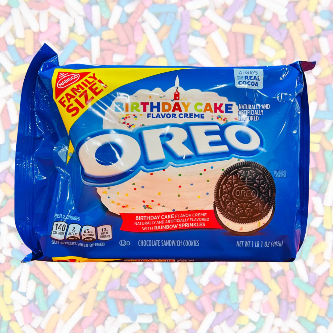 Oreo Birthday Cake Family Size 482g