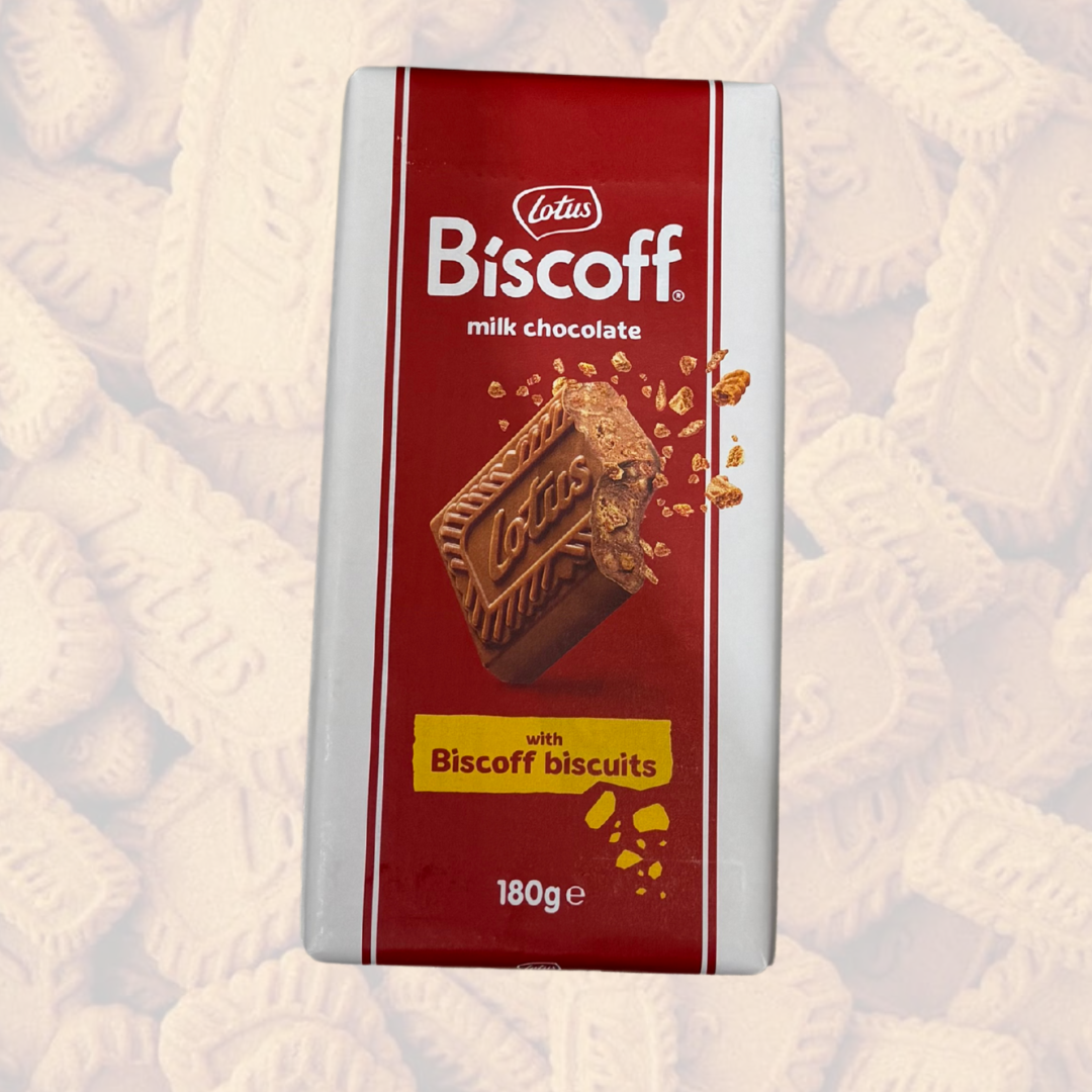 Biscoff Milk Chocolate Block - Crumbs 180g