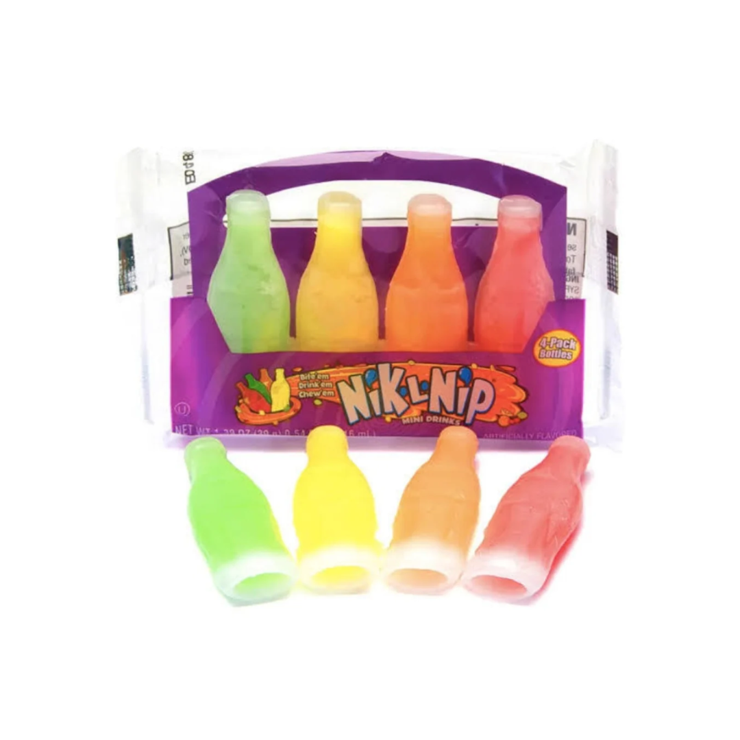 Nik-L-Nip Wax Bottles 4 Pack