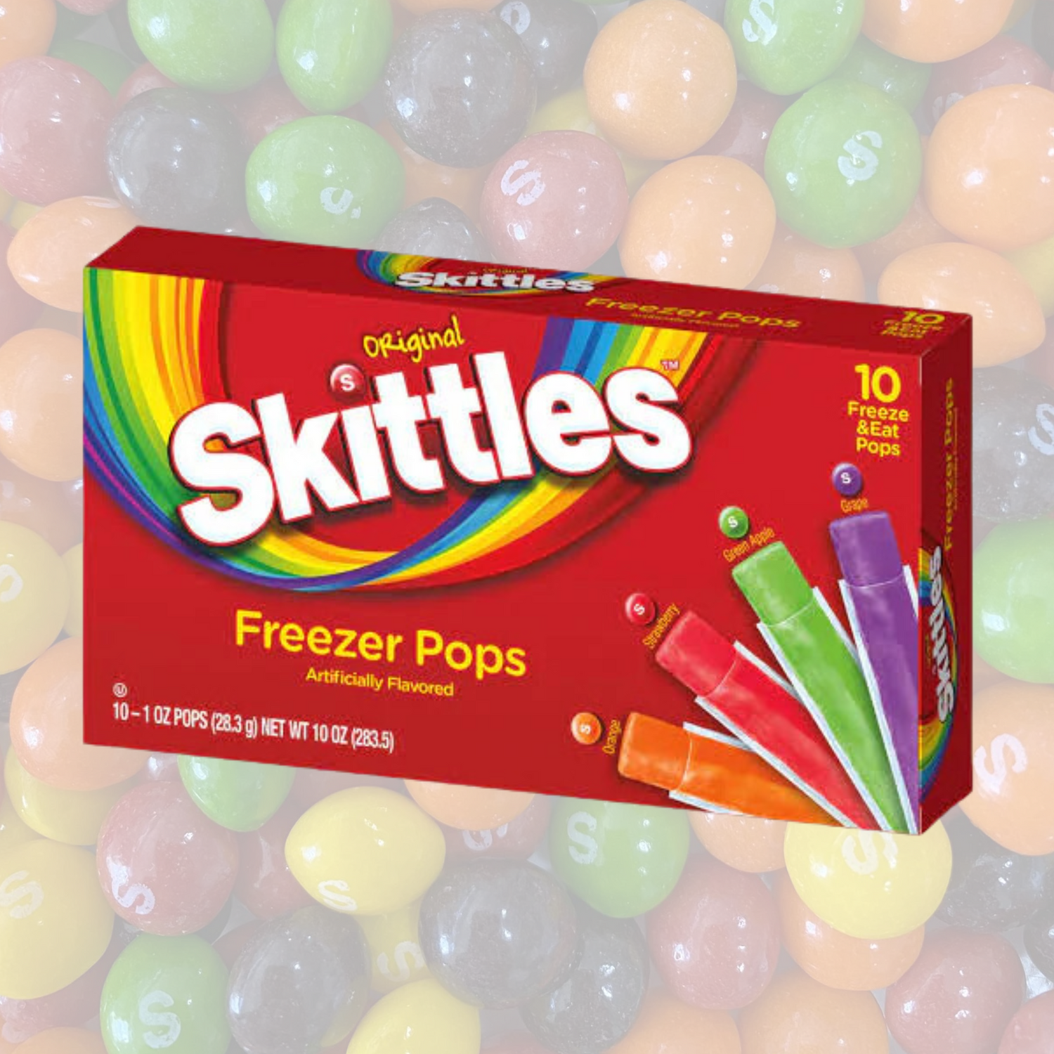 Skittles Freezer Pops