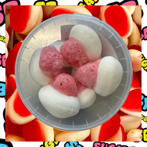 Freeze Dried Strawberries & Cream