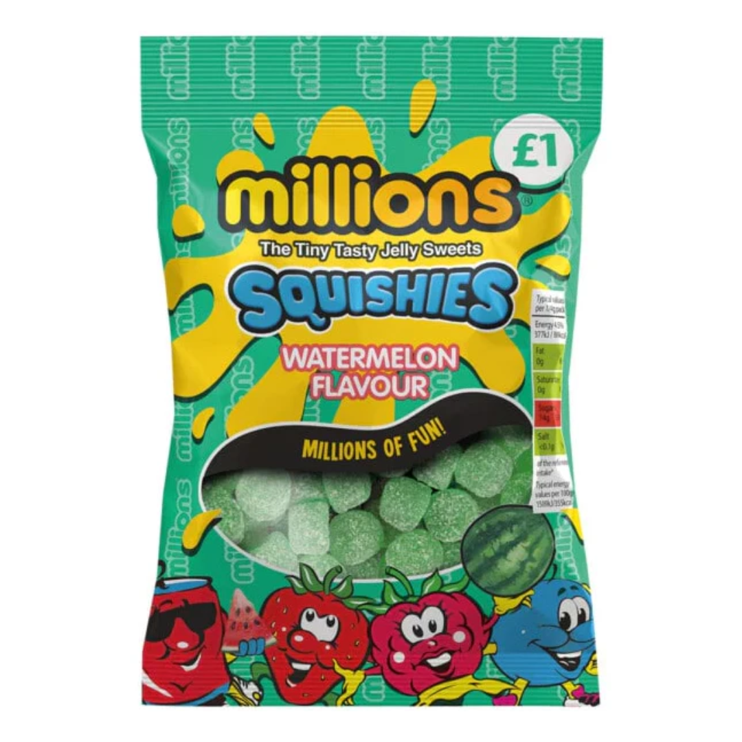 Millions Watermelon Squishies 120g