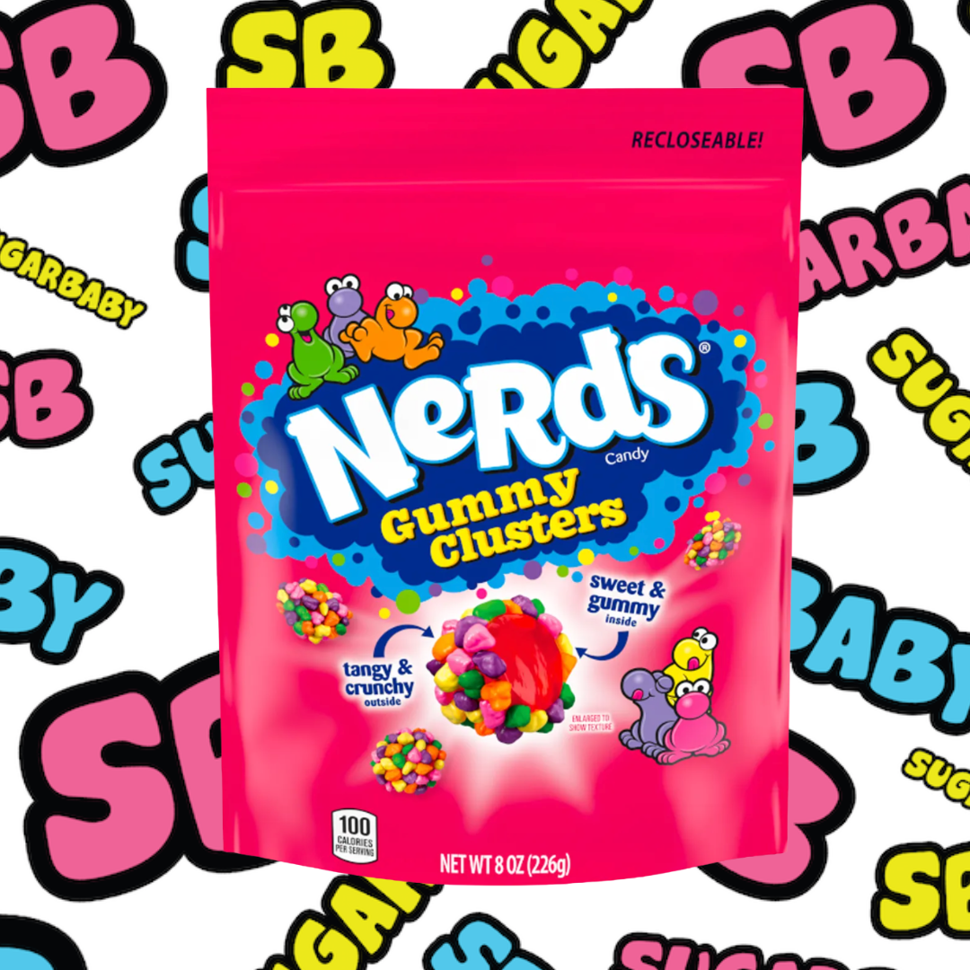 Nerds Rainbow Gummy Clusters 226g