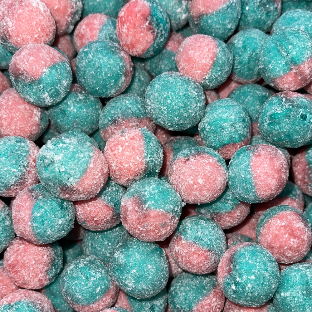 Barnett's Mega Sour Bubblegum Flavoured Balls 100g