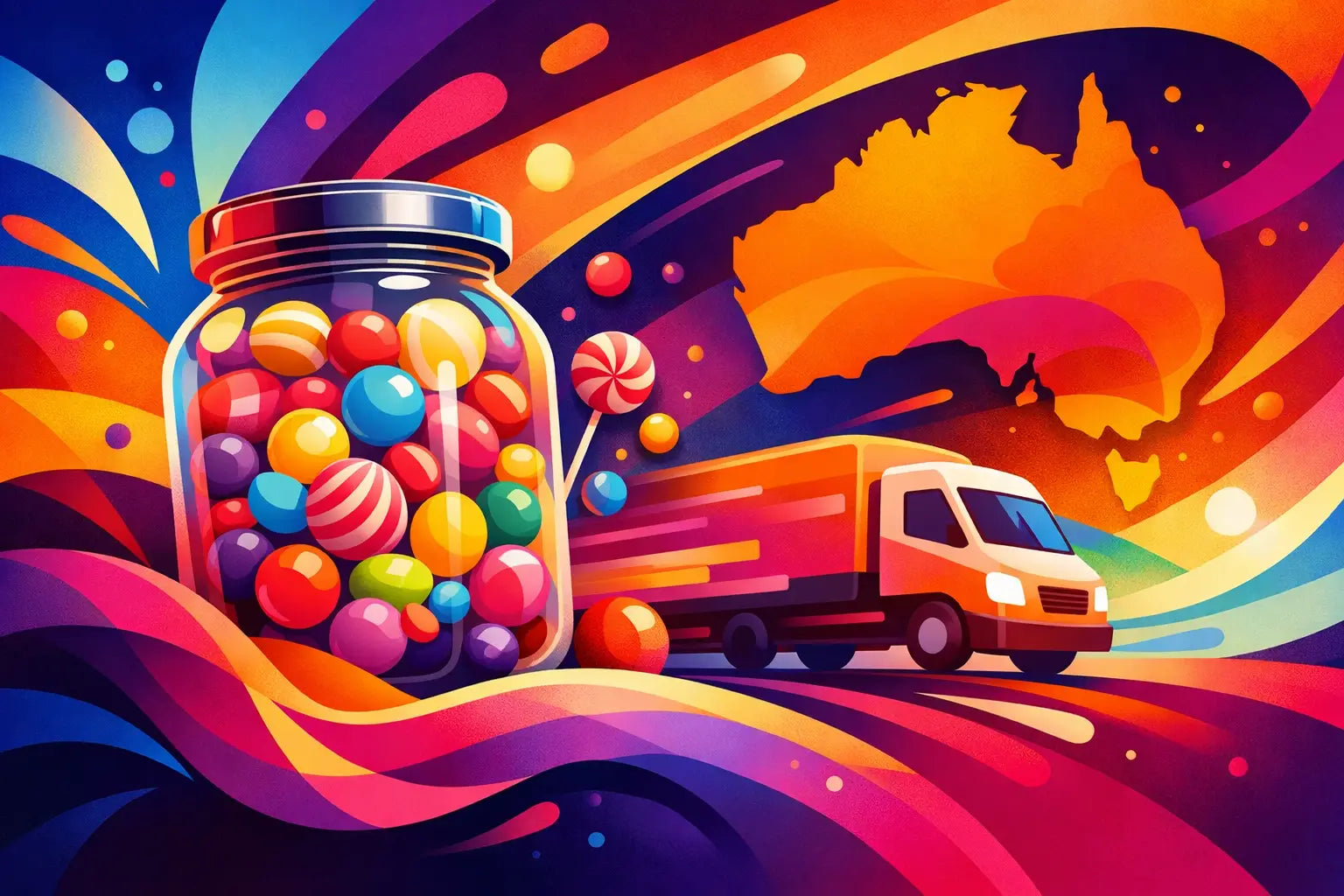 Lolly Jar Delivery Australia Made Easy