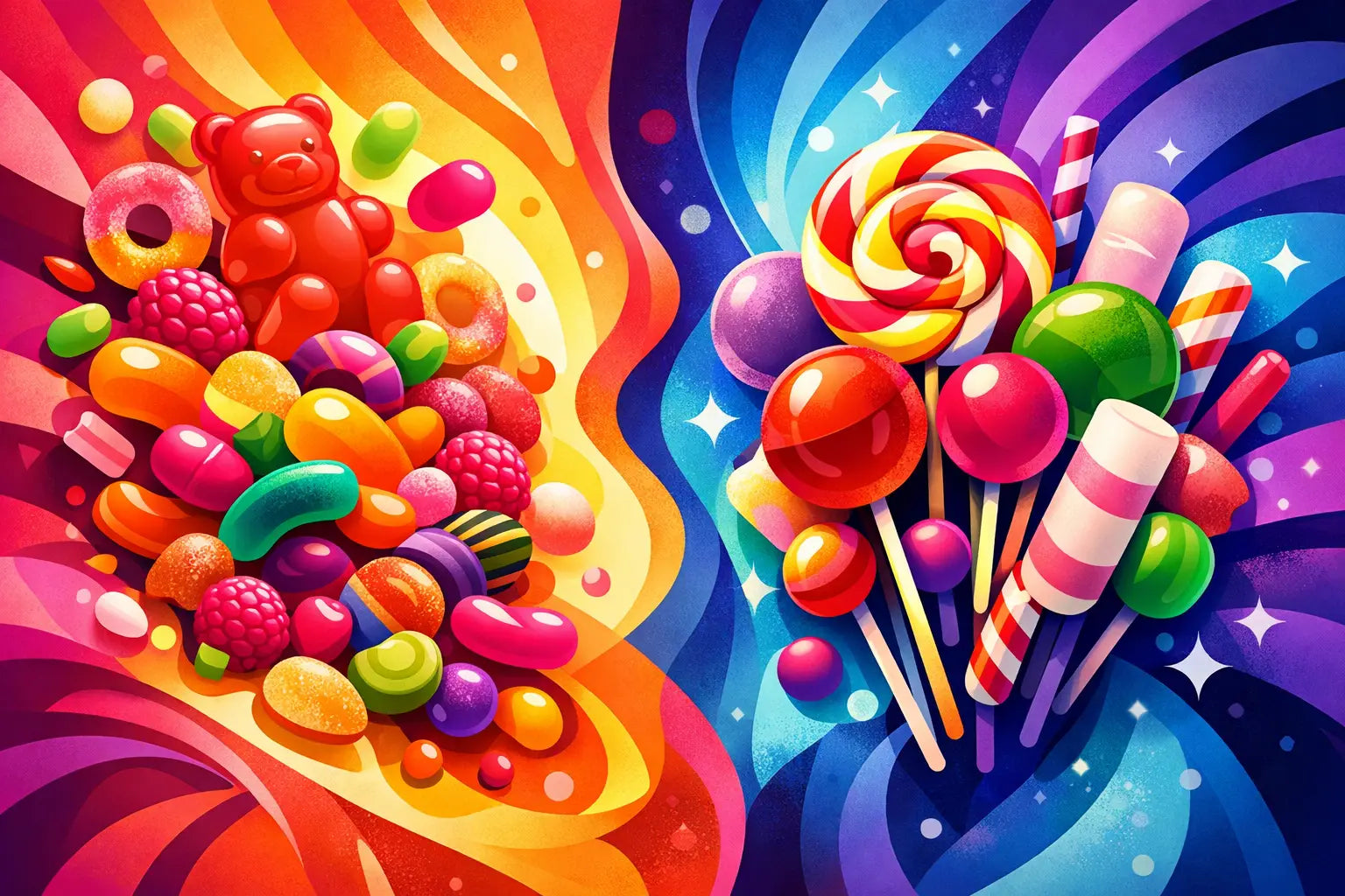 Pick n Mix Versus Lolly Bundles