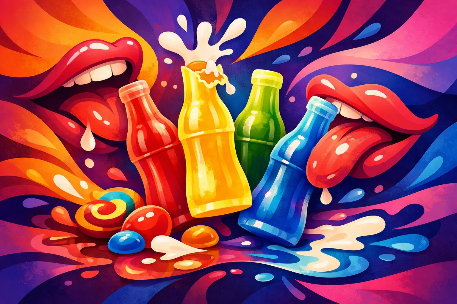 Wax Candy Bottles: How to Eat Them Properly