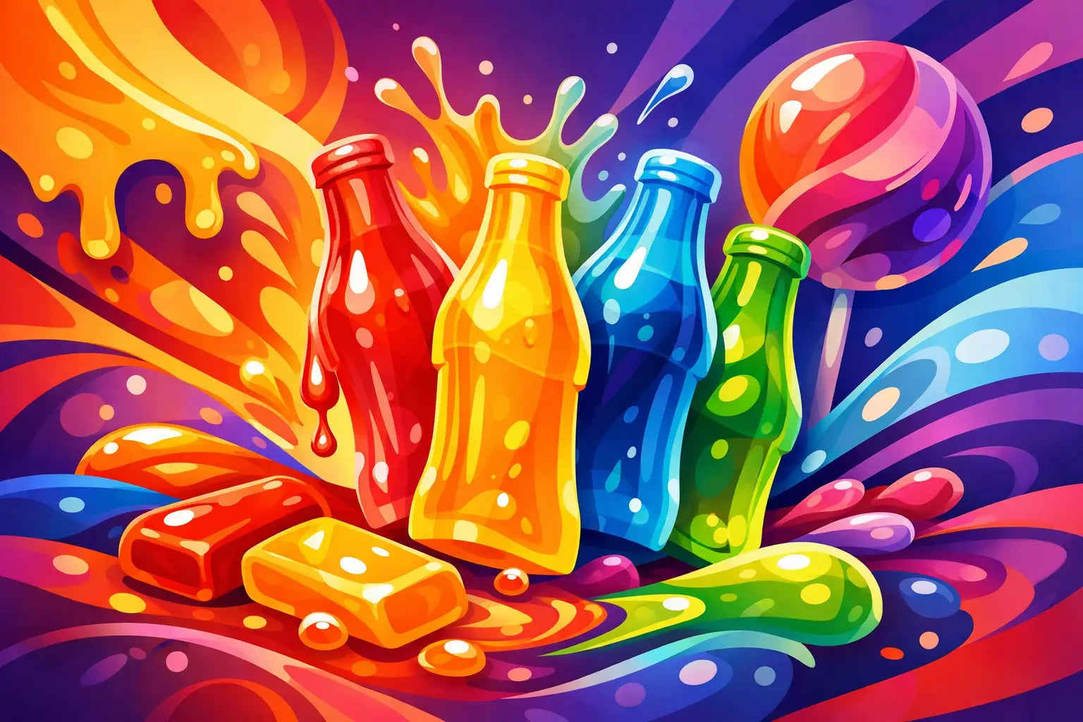 What Are Wax Bottle Lollies?