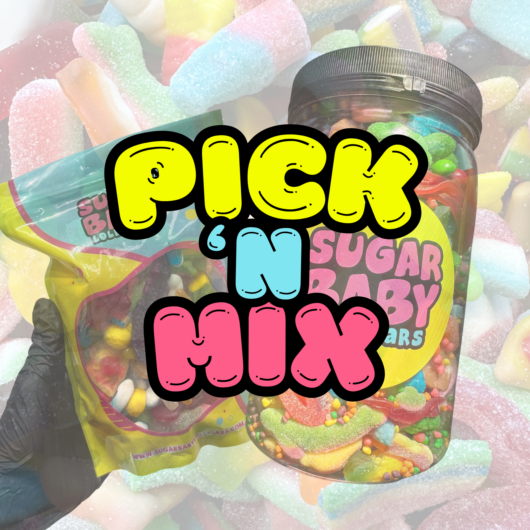 Build Your Own Mix lolly box