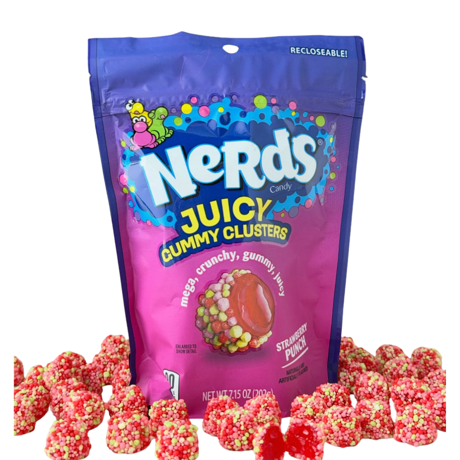 Nerds Juicy Gummy Clusters 202g