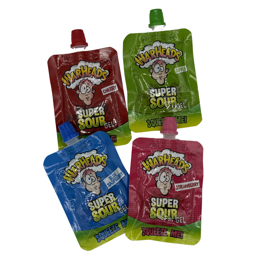 Warheads Super Soul Gel 20g x4 Pack