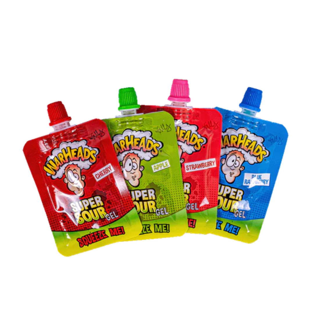 Warheads Super Soul Gel 20g x4 Pack