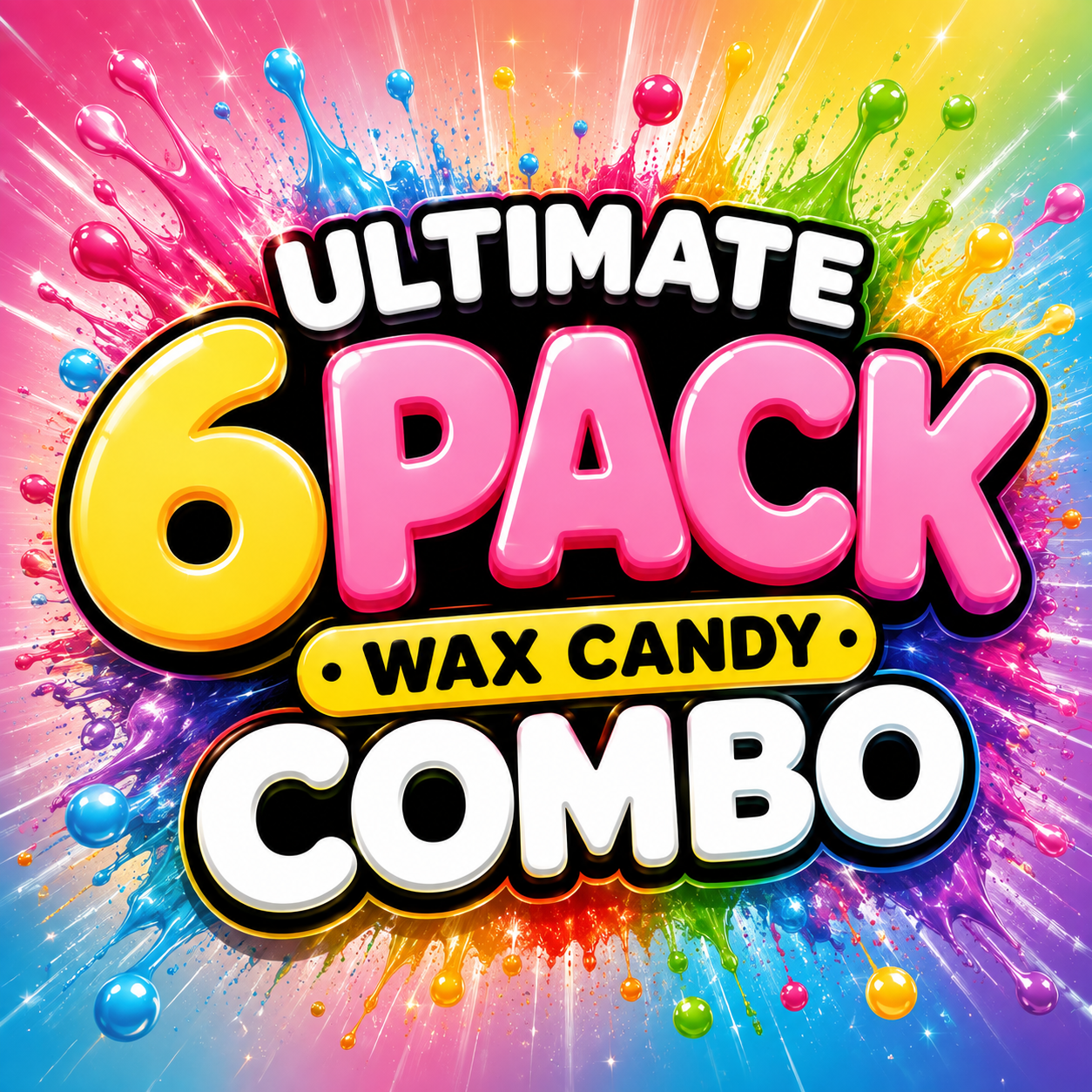 Ultimate 6 Pack Wax Candy Combo