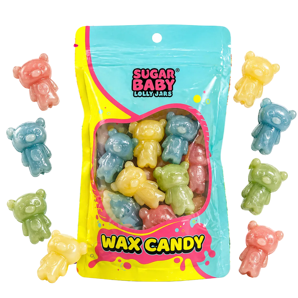 Crazy Koalas Wax Candy 120g Bag