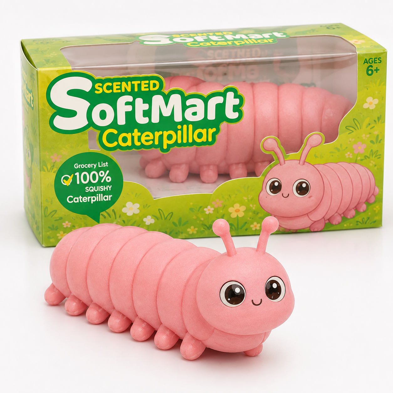 Giant Caterpillar Squishy Toy