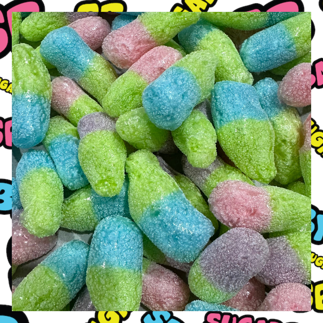 Freeze Dried Fizzy Soda Bottles