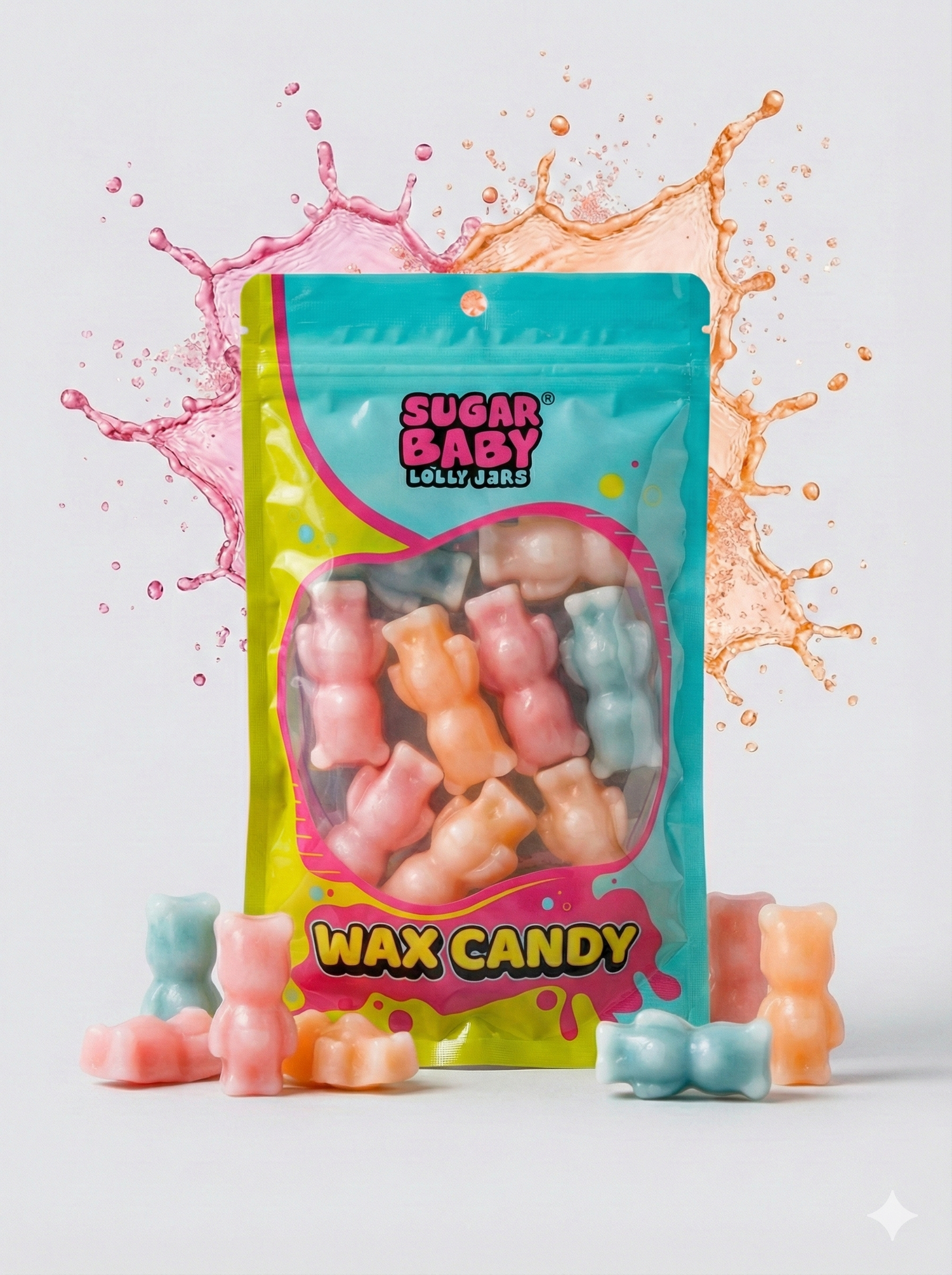 Bears Wax Candy 120g Bag