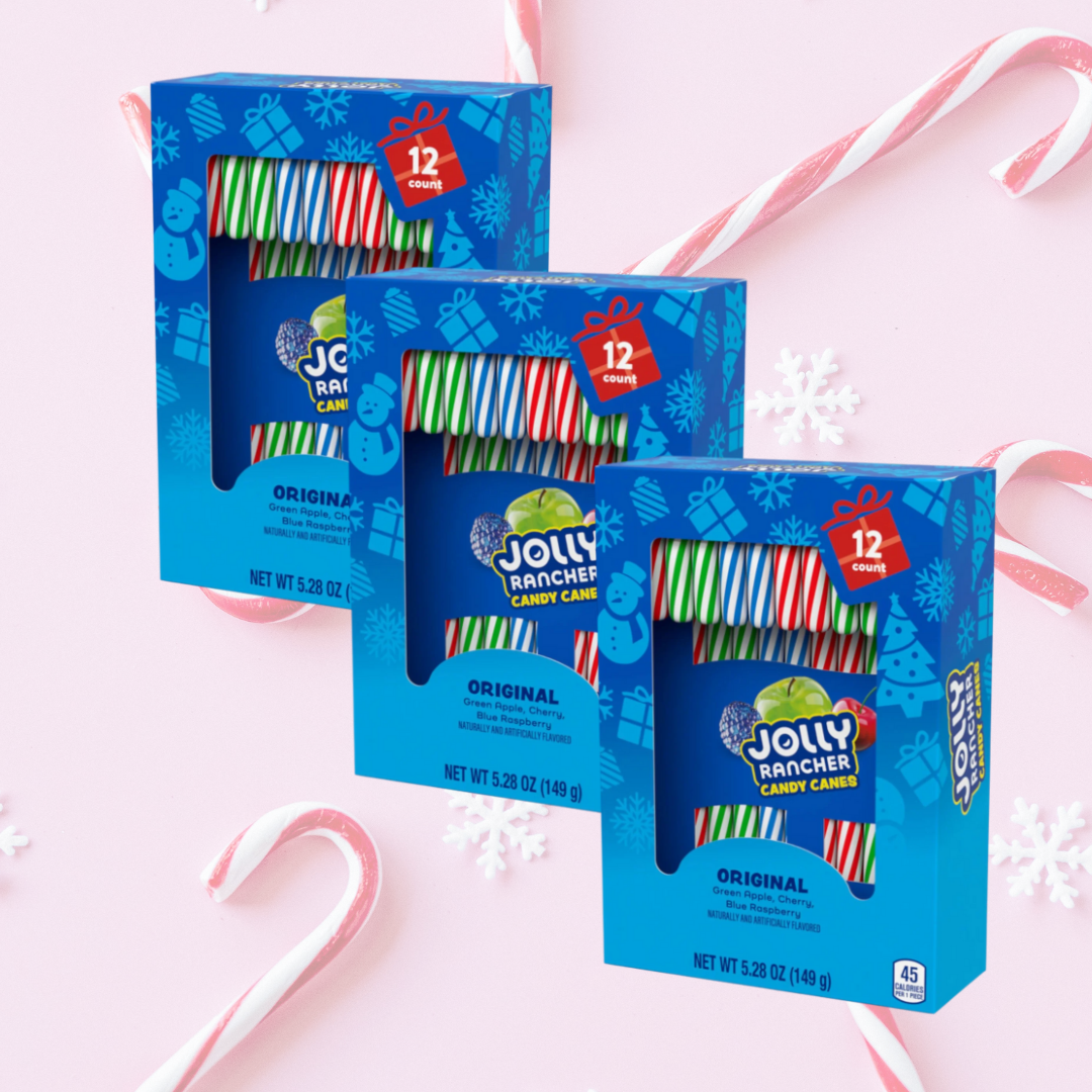 Jolly Rancher Candy Canes x3