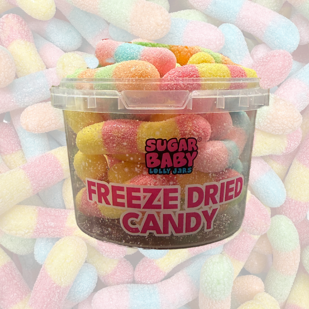 Freeze Dried Sour Worms