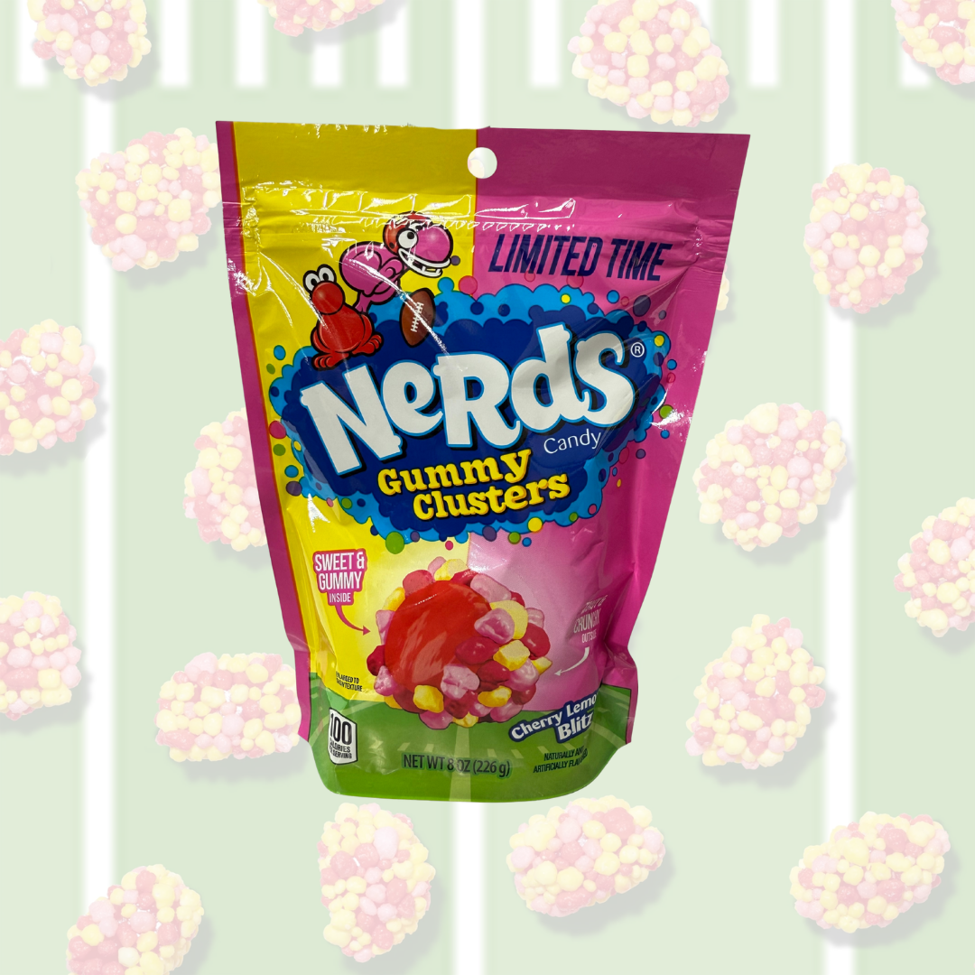 Nerds Gummy Clusters Cherry Lemonade Blitz 226g