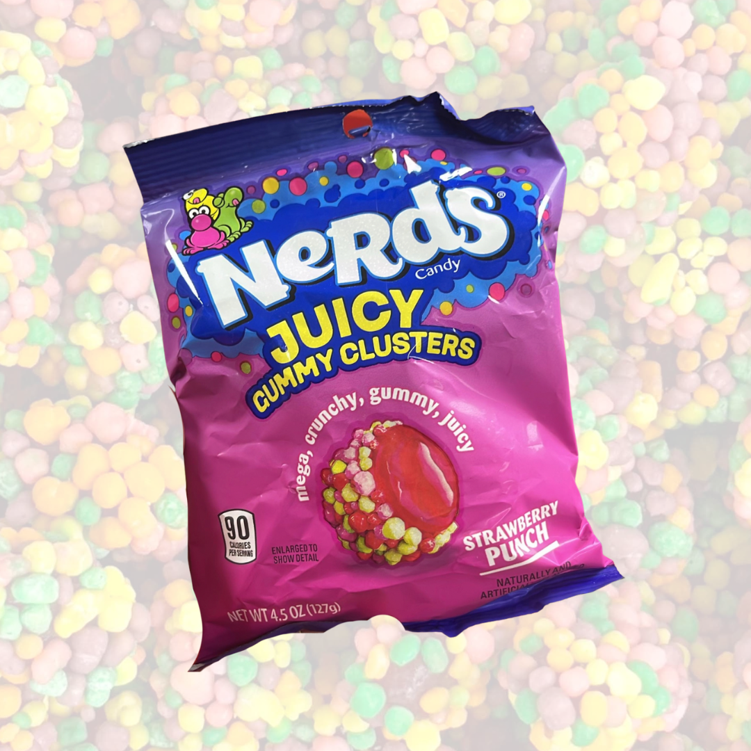 Nerds Juicy Gummy Clusters 127g