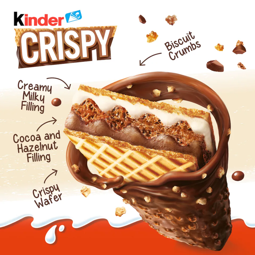 Kinder Crispy Bar x2