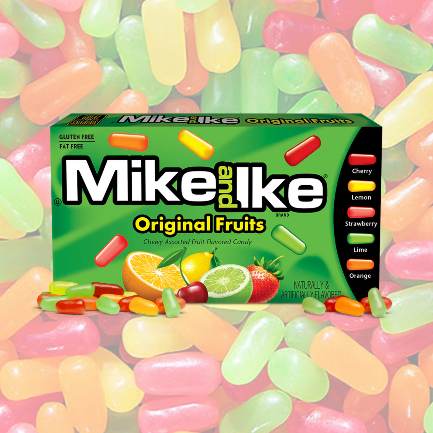 Mike and Ike - Original Fruits 141g