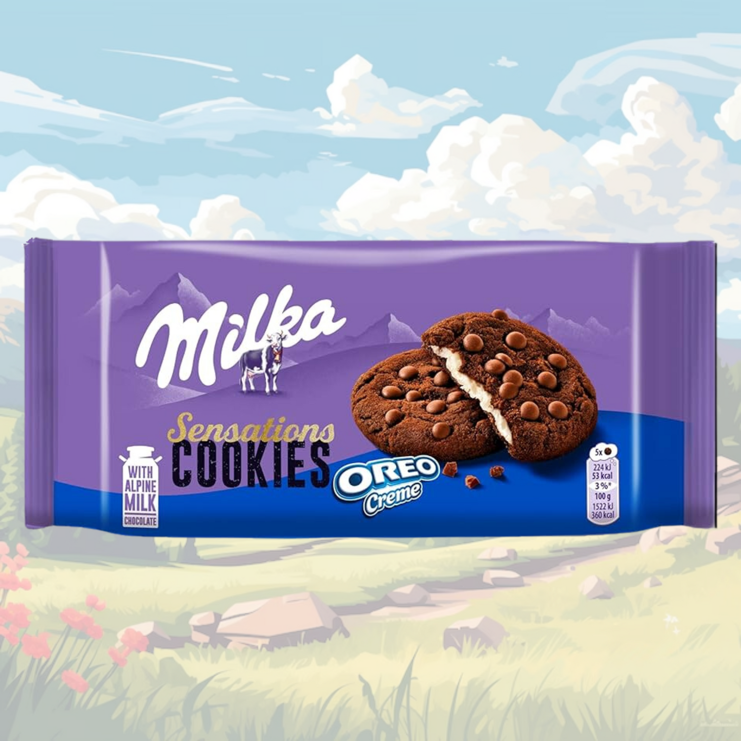 Milka - Oreo Sensation Cookies 156g