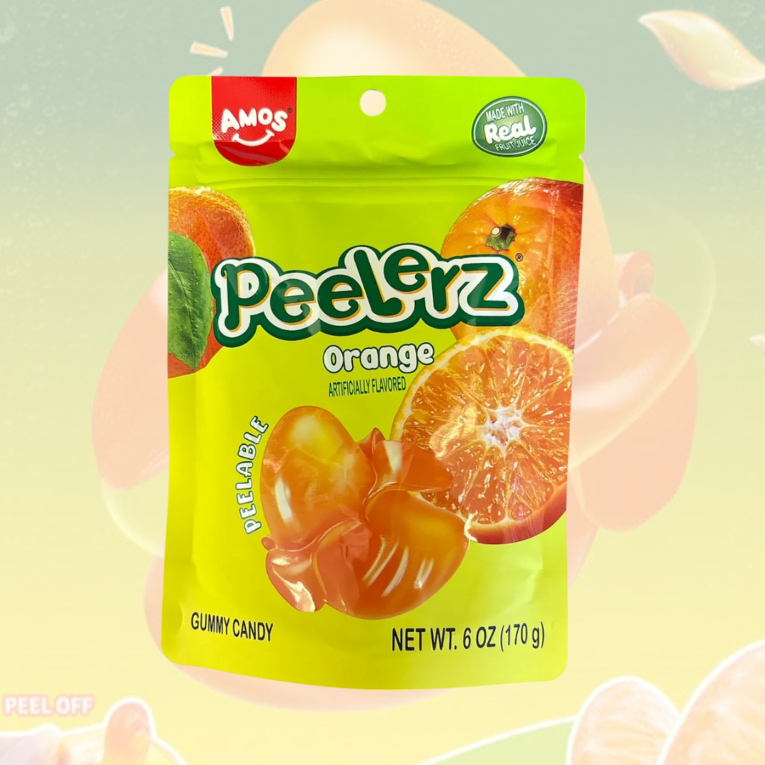 Gummy Peelerz Orange 150g