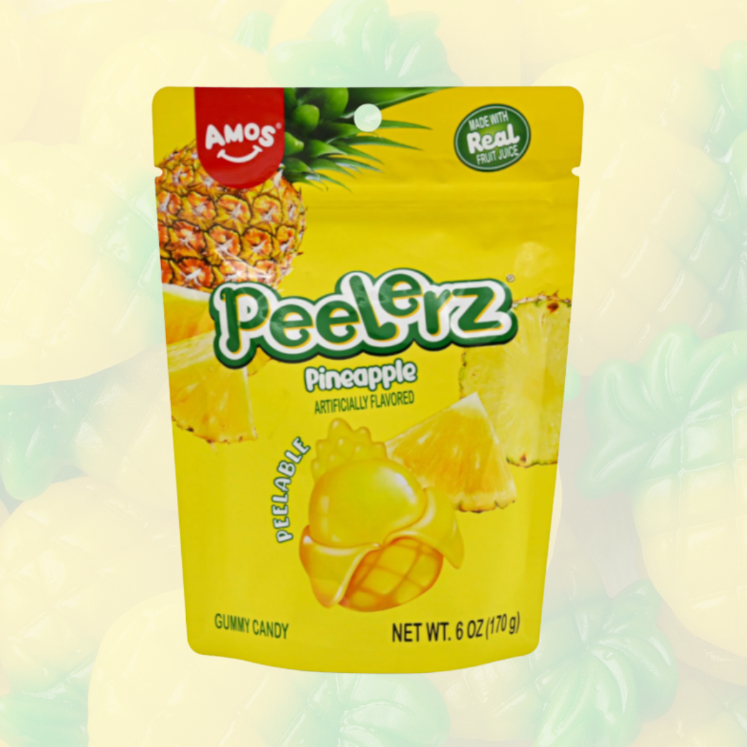 Gummy Peelerz Pineapple 150g