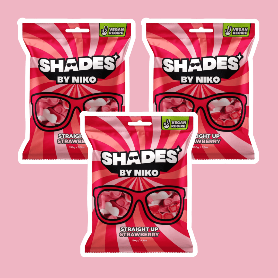 Shades By Niko - Just Strawberries 3 Pack