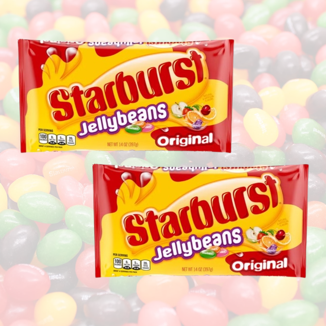 Starburst Original Jelly Beans Twin Pack (2 x 396g)