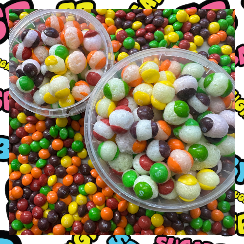 Large Freeze Dried Skizzels (made from Skittles®)