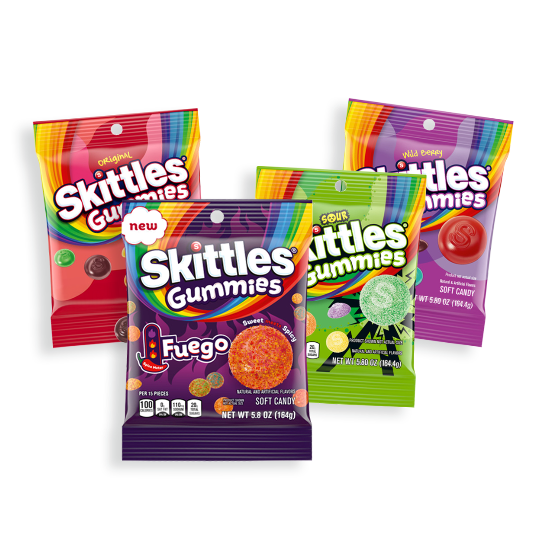Skittles Gummies 164g Bundle