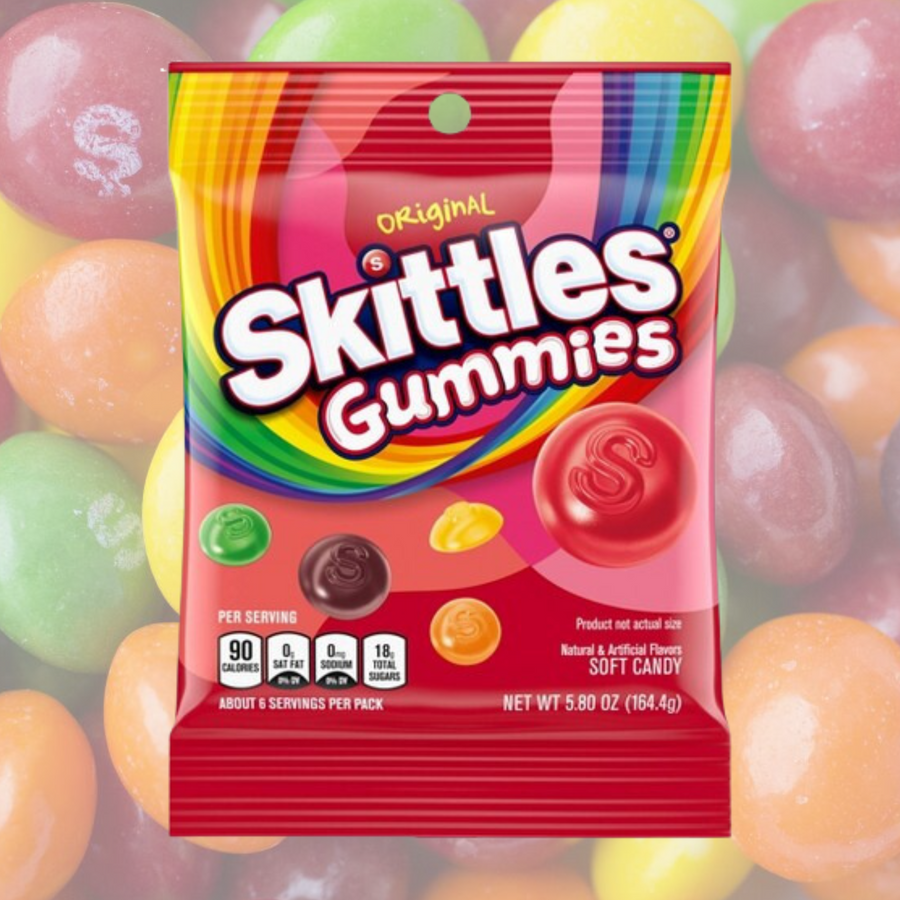 Skittles Gummies Original 164g – SUGAR BABY LOLLY JARS