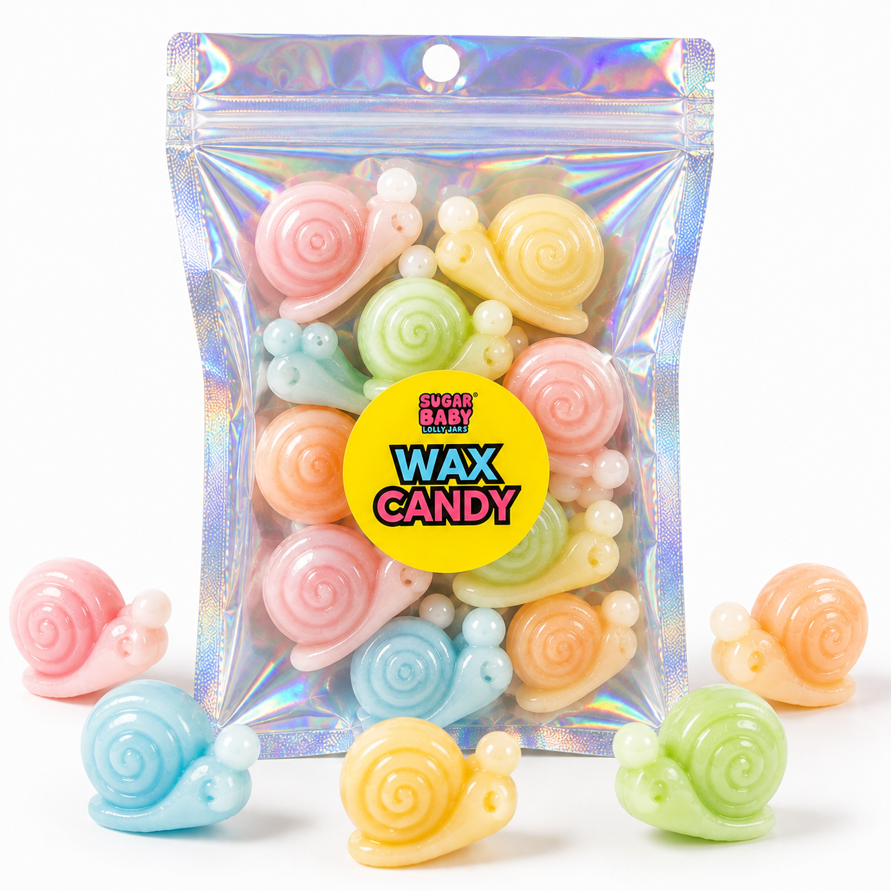 Snails Wax Candy 120g Bag