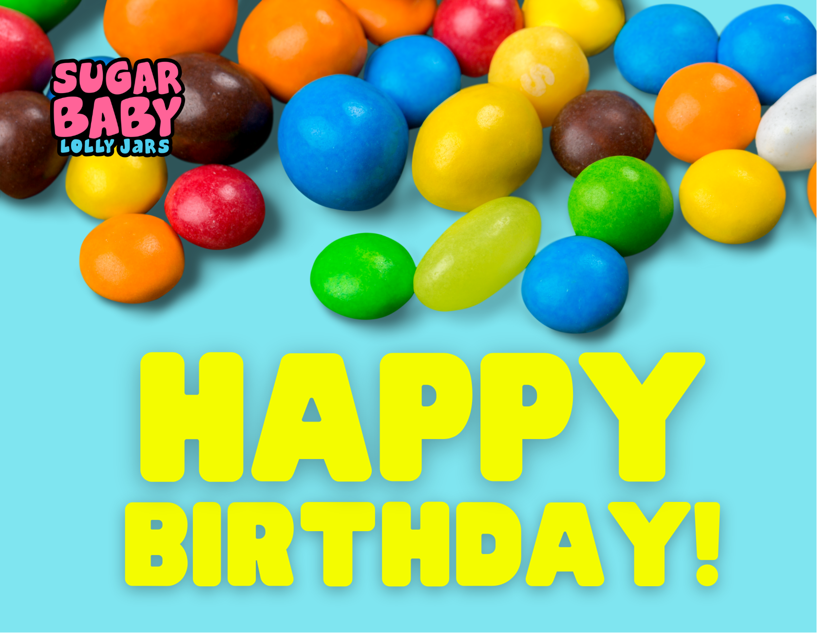 happy birthday bule card