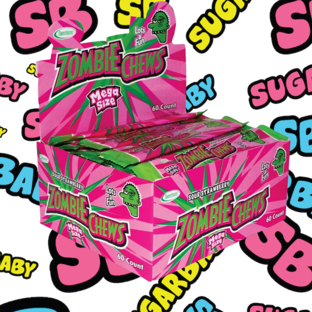 Sour Strawberry Zombie Chew